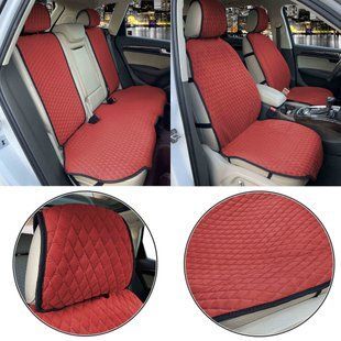 Buy Seat covers for Torino Set with headrests Red (Micro Velour Premium) 81005 Premium Seat Covers (Alcantara)