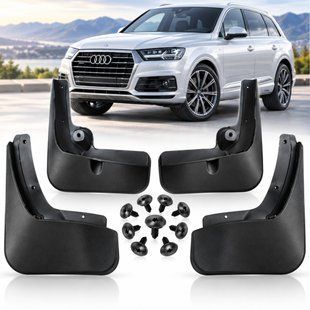 Buy Mudguards for Audi Q7 (4M) 2015-2019 Set of 4 pcs (OEM: 4M007511, 4M0075101, 4M0075116, 4M0075106) 83684 Mudguards for Audi