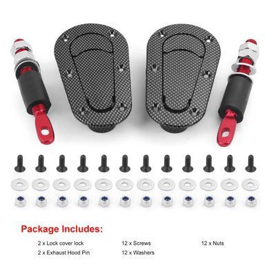 Buy AeroCatch Sport Hood Lock with Carbon Keys 67122 Trending product