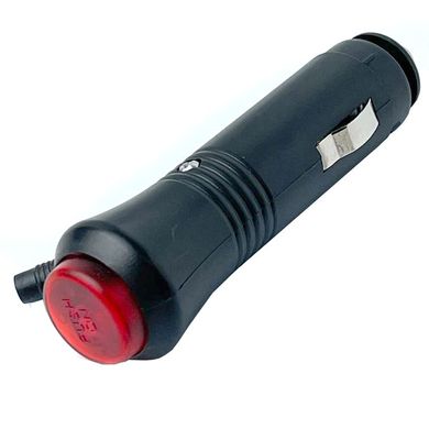 Купити Прикурювання-Штекер 85 мм з кнопкою On/Off 1 шт 57462 Зарядний пристрій - USB Адаптери - Розгалужувачі - FM Модулятори