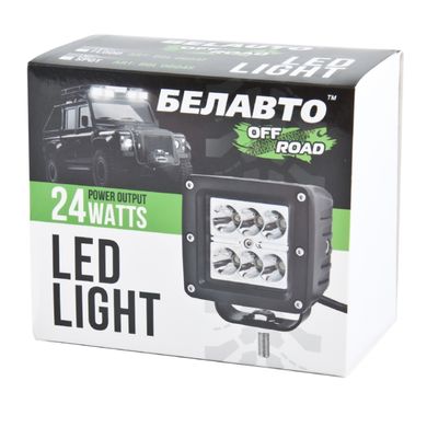 Купить Светодиодная дополнительная LED фара БЕЛАВТО Sport Дальний свет Алюминиевый корпус (BOL0604S) 62370 Дополнительные LЕD фары