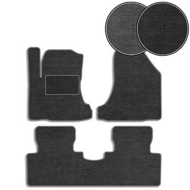 Buy Pile mats for Hyundai Tucson 2004-2012 with heel pad 3 pcs (Carrera) 73047 Floor mats for Hyundai