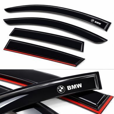 Купити Дефлектори вікон вітровики для Bmw 3 (E36) 1990-1998 Скотч 3M Voron Glass 83995 Дефлектори вікон Bmw