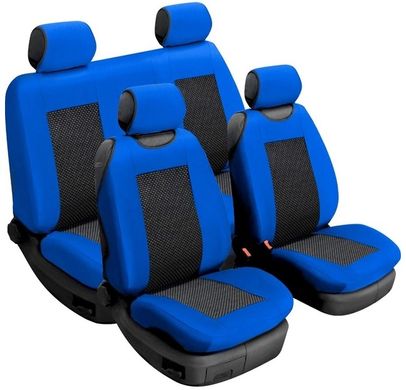 Купити Автомобільні чохли Beltex Comfort комплект Сині (BX52410) 4729  Майки для сидінь закриті