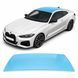 Купить Антигравийная защитная бронепленка по лекалам для BMW 4 Series G22 2020-2024 - зона крыши 102104 Модельные лекала защитных пленок для Bmw