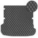 Buy Eco-leather trunk mat for Audi Q7 (4M) 2015-2019 (Rombus) 84416 Floor mats for Audi