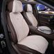 Купить Накидки на передние сидения Алькантара Maybach Дополнительная вентиляция Бежевые 2 шт 96502 Накидки для сидений Premium (Алькантара)