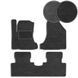 Buy Pile mats for Hyundai Tucson 2004-2012 with heel pad 3 pcs (Carrera) 73047 Floor mats for Hyundai - 2 photos from 3