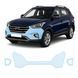 Купить Антигравийная защитная бронепленка по лекалам для Hyundai Creta I facelift 2018-2019 - передний бампер 104862 Модельные лекала защитных пленок для Hyundai