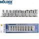 Профессиональный набор головок торцевых Molder 10 предметов 8-19" Оригинал (MT68010)