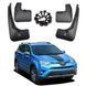 Купить Брызговики для Toyota Rav 4 2016-2019 Комплект 4 шт (BTYRV1621) 89848 Брызговики Toyota - 1 фото из 3