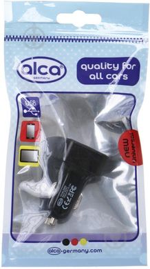 Купити Автомобільний зарядний пристрій Alca 12/24V 2.1A / 3USB Оригінал (09912203) 57399 Зарядний пристрій - USB Адаптери - Розгалужувачі - FM Модулятори