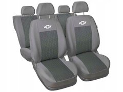 Купить Чехлы для сидений модельные Chevrolet Aveo Т250 ZAZ VIDA комплект Серо - черные 23754 Чехлы для сиденья модельные