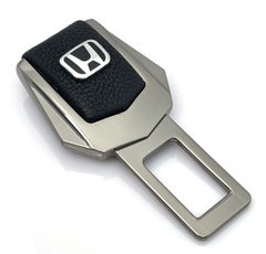 Купити Заглушка ремня безпеки з логотипом Honda Темный хром 1 шт 39473 Заглушки ременя безпеки
