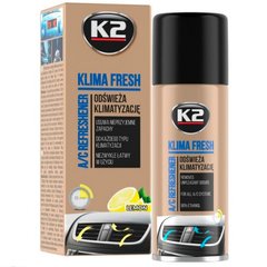 Купити Очисник кондиціонера спрей K2 Klima Fresh 150мл Лимон Оригінал (K222) 58225 Очисник салону - Кондиціонерів