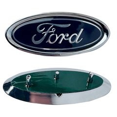 Купить Эмблема для Ford 115 x 48 мм 3 пукли Косая 36622 Эмблемы на иномарки