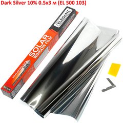 Купить Пленка тонировочная Elegant Dark Silver 10% 0.5x3 м (EL 500 103) 33608 Пленка тонировочная