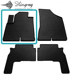 Купить Водительский коврик в салон для Hyundai Santa Fe II (CM) 2006-2010 29073 Коврики для Hyundai