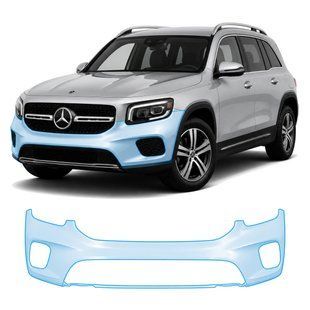 Buy Pre-cut paint protection film for Mercedes-Benz GLB X247 2019-2023 - front bumper 106974 Model-specific paint protection film patterns for Mercedes-Benz