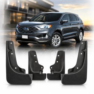 Купити Бризковики Ford Edge II 2019-2024 Restyling Модельні комплект 4 шт (OEM: FT4Z-16A550-AA KT4Z-16A550-AA) 110380 Бризговики Ford