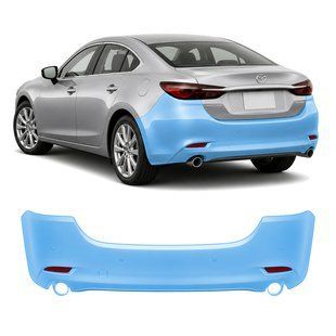 Buy Pre-cut paint protection film for Mazda Mazda6 GL facelift 2018- rear bumper 106575 Model-specific paint protection film patterns for Mazda
