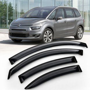 Купить Дефлекторы окон ветровики для Citroen C4 Grand Picasso II 2013 Скотч 3M (AMC42113) Acrylic 4 шт 110522 Дефлекторы окон Citro&euml;n
