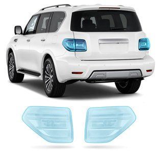 Купити Антигравійна захисна бронеплівка за лекалами для Nissan Armada II 2017-2020 - задні ліхтарі стопи 107615 Модельні лекала захисних плівок для Nissan