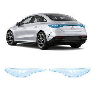 Купити Антигравійна захисна бронеплівка за лекалами для Mercedes-Benz EQE 2022- задні ліхтарі стопи 106883 Модельні лекала захисних плівок для Mercedes-Benz
