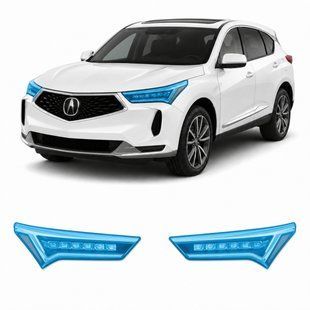 Купить Антигравийная защитная бронепленка по лекалам для Acura RDX TC1 facelift 2022 - оптика (фары и ПТФ) 102936 Модельные лекала защитных пленок для Acura