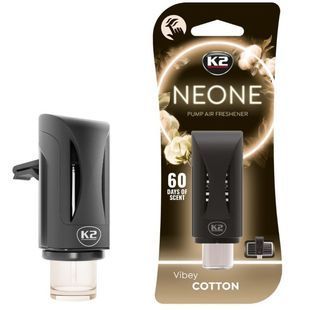 Купити Ароматизатор повітря на обдув K2 NEON VIBE COTTON Бавовна (V373) (K20775) 87006 Ароматизатор на обдування