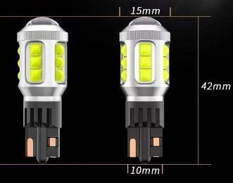 Buy Automotive LED lamp LED 12-50V T15 W16W 9.5W Lens White Light 1 pc 63486 LEDs - T15