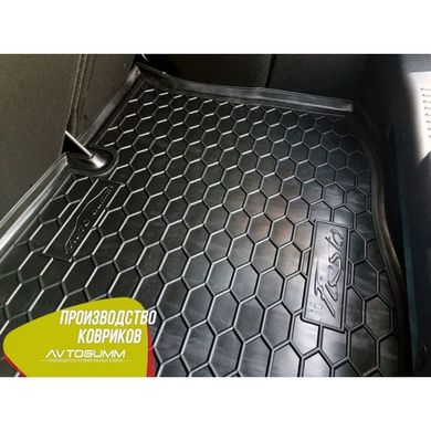 Купить Автомобильный коврик в багажник Ford Fiesta 2015- Резино - пластик 42038 Коврики для Ford
