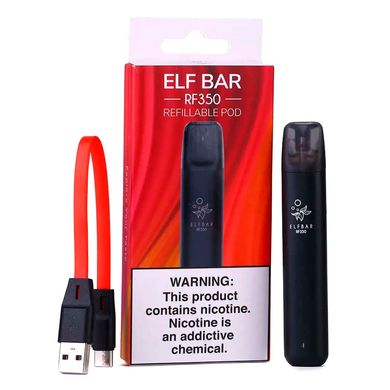Купить Многоразовая POD-система Elf Bar RF350 Starter Kit 350 mAh Черный 66166 Многоразовые POD системы