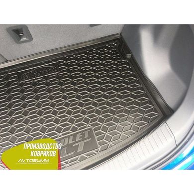 Купить Автомобильный коврик в багажник Chevrolet Bolt EV 2016- верхняя полка / Резино - пластик 41988 Коврики для Chevrolet