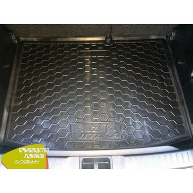 Купить Автомобильный коврик в багажник Suzuki Vitara 2014- Резино - пластик 42388 Коврики для Suzuki