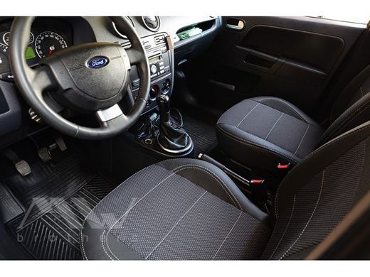 Купить Авточехлы модельные MW Brothers для Ford Fusion с 2002 серия Premium Style (серая нить) 59192 Чехлы модельные MW Brothers