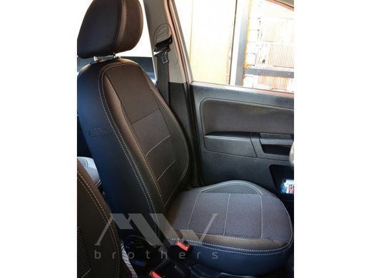 Купить Авточехлы модельные MW Brothers для Ford Fusion с 2002 серия Premium Style (серая нить) 59192 Чехлы модельные MW Brothers