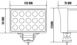 Купить Светодиодная дополнительная LED фара БЕЛАВТО EPISTAR Spot Дальний свет Алюминиевый корпус (BOL0803L) 62372 Дополнительные LЕD фары - 2 фото из 3