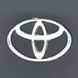 Купити Емблема "Toyota" 80х53мм пластик/Скотч 21373 Емблеми на іномарки - 1 фото из 2
