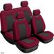 Купить Автомобильные чехлы Beltex Comfort комплект Бордовые (BX52510) 4730 Майки для сидений закрытые - 1 фото из 3