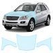 Купити Антигравійна захисна бронеплівка за лекалами для Mercedes-Benz M-Class W164 2005-2008 - капот і передні крила 107107 Модельні лекала захисних плівок для Mercedes-Benz