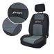 Купити Чохли для сидінь модельні Daewoo Lanos Sens комплект Чорно-сірі 4994 Чохли для сидіння модельні - 2 фото из 4
