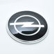 Купити Эмблема "Opel" 72мм\пластик\черная+хром\Cкотч 21559 Емблеми на іномарки - 1 фото из 2