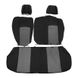 Купить Чехлы для сидений модельные Daewoo Lanos Sens комплект Черно - серые 4994 Чехлы для сиденья модельные - 4 фото из 4