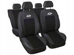 Купити Чохли для сидінь модельні Chevrolet Aveo Т250 ZAZ VIDA Чорно-Чорні 63277 Чохли для сидіння модельні