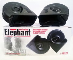 Купить Сигнал автомобильный Elephant 12V улитка / двухконтактный / с реле (CA-10130) 32494 Сигналы 12V улитка Дисковые