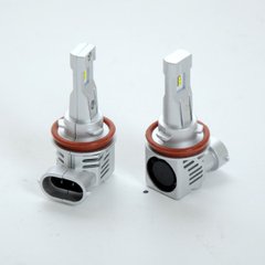 Купити LED лампи автомобільні FORT F4MINI H11/H8 радіатор+кулер 4000Lm/CSP/25W/6000K/IP65/9-16V 2шт 25832 LED Лампи Китай
