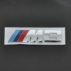 Купити Емблема - напис "M3" (кольорова) скотч 3М 115х28 мм (Польща) 22099 Емблема напис на іномарки