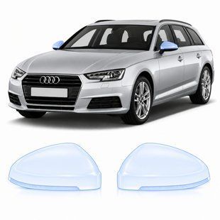 Купити Антигравійна захисна бронеплівка за лекалами для Audi A4 B9 2015-2019 - дзеркала 101441 Модельні лекала захисних плівок для Audi