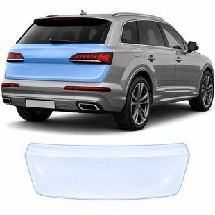 Buy Pre-cut paint protection film for Audi Q7 4M facelift 2020-2024 - trunk lid area 101691 Model-specific paint protection film patterns for Audi